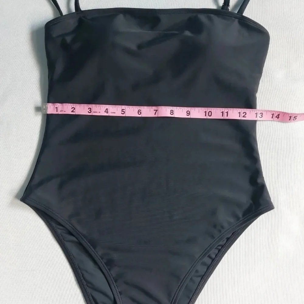 Relleciga one piece Bikini women's‎ black size M